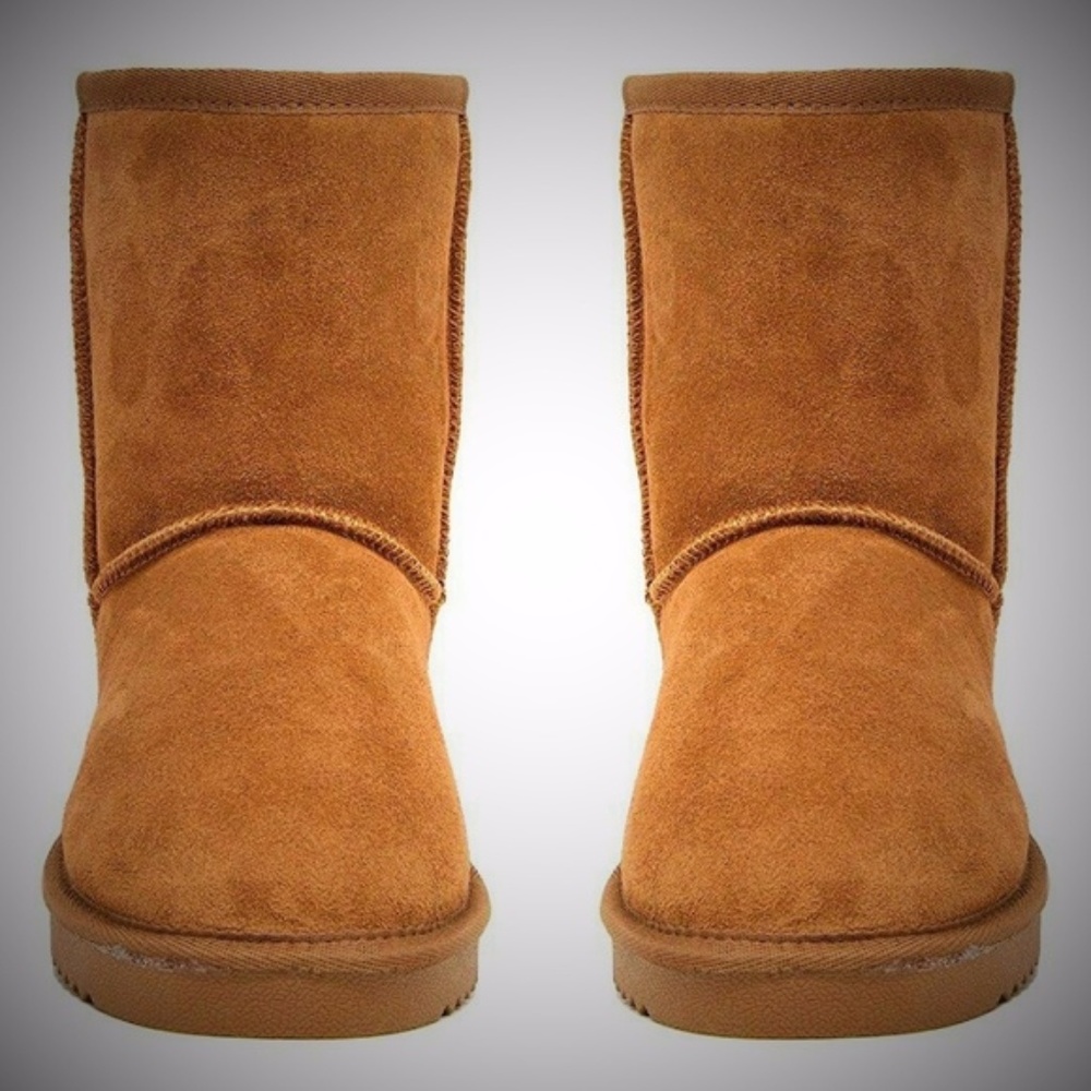 NEW Womens "Anita" Chestnut Suede Leather Boots - Picture 5 of 5
